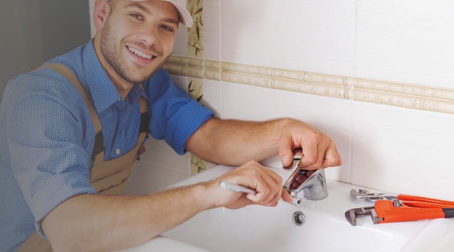 Faucet cartridge replacement in Westside, IA